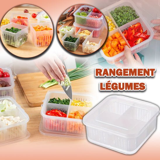 Boite de conservation alimentaire | VeggieFresh™ - THE KITCHFIT