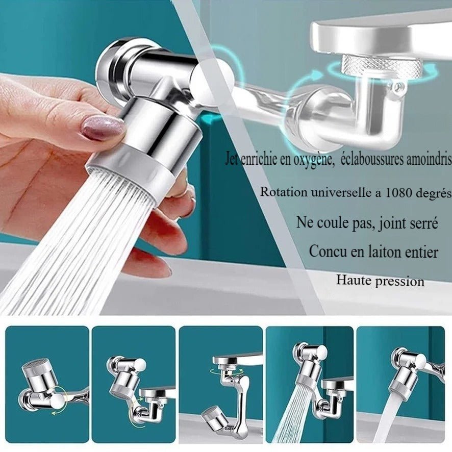 Robinet 360° | Hydroflex™ - THE KITCHFIT