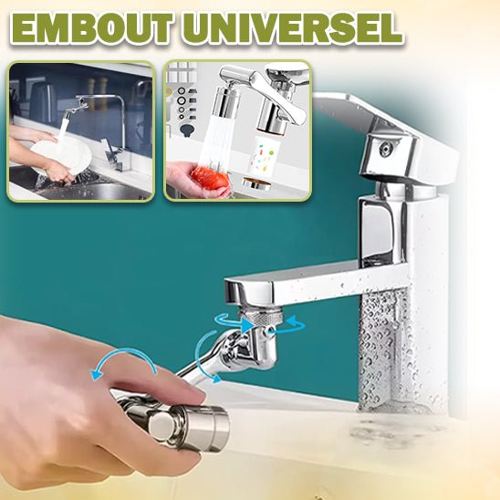 Robinet 360° | Hydroflex™ - THE KITCHFIT