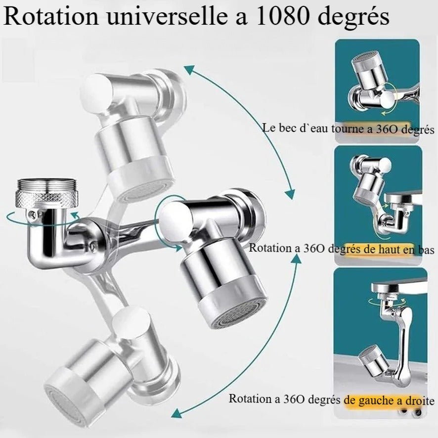 Robinet 360° | Hydroflex™ - THE KITCHFIT